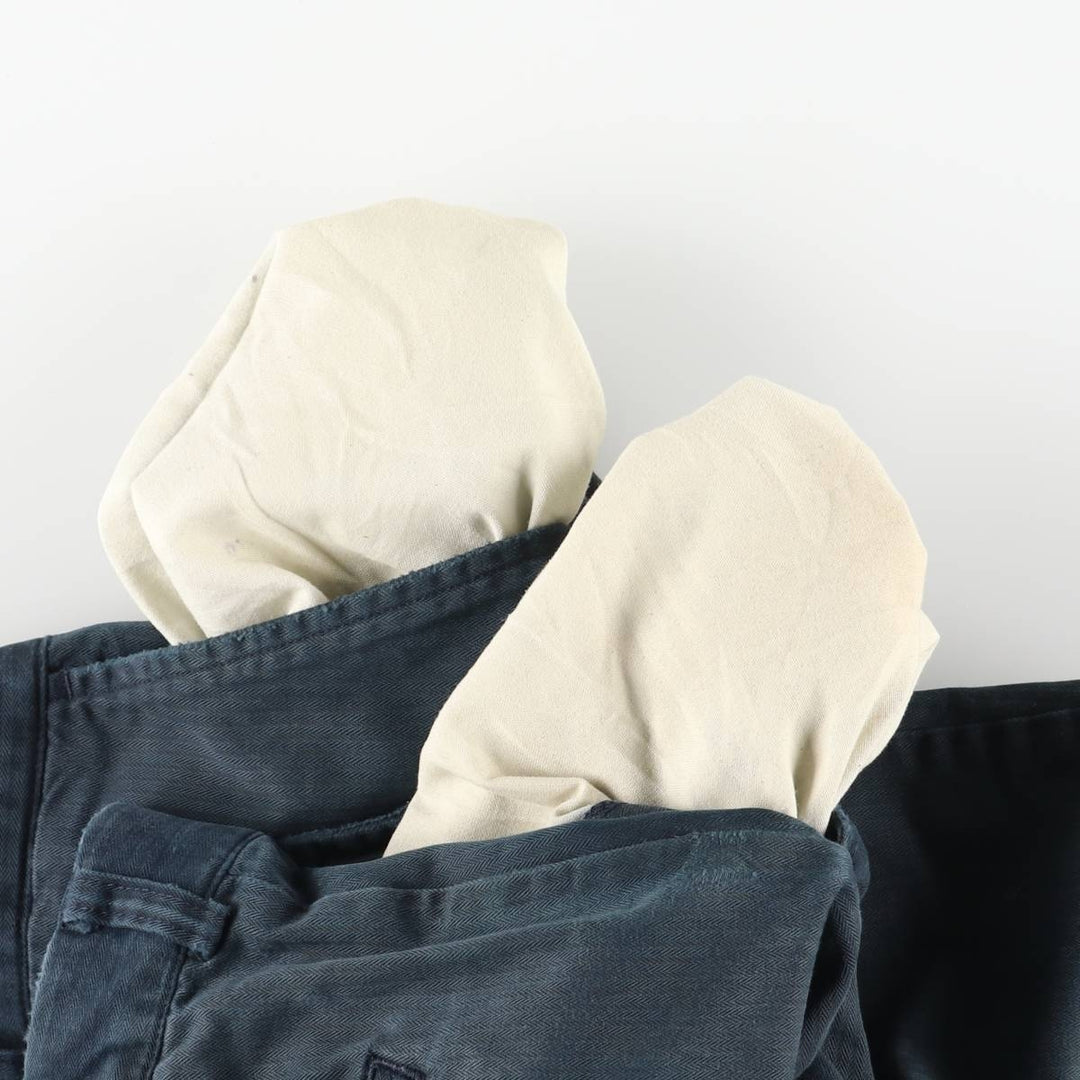 Ralph Lauren POLO by Ralph Lauren Men's Chino Pants, Size W39 cotton navy blue type Vintage Second Hand