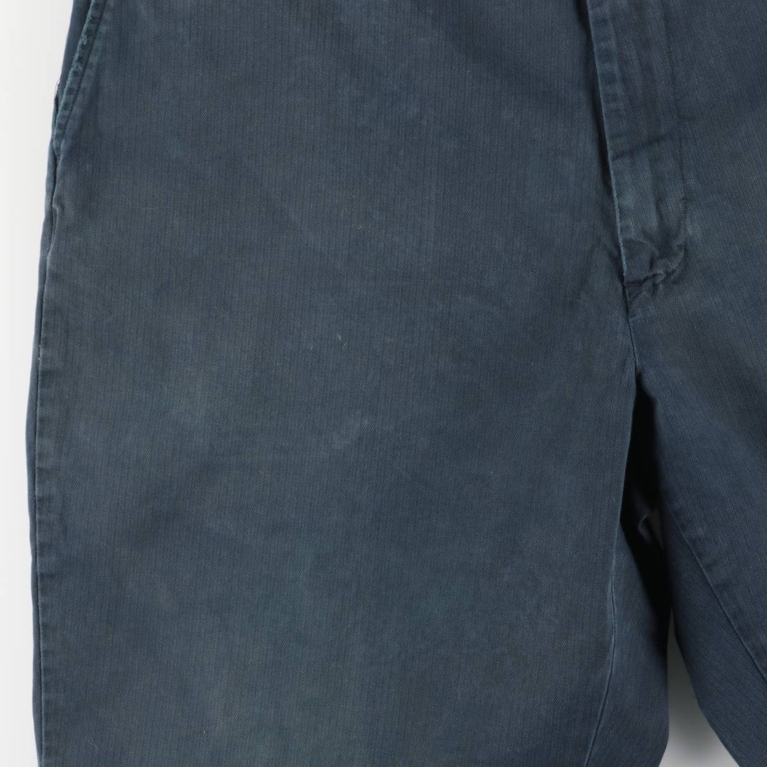 Ralph Lauren POLO by Ralph Lauren Men's Chino Pants, Size W39 cotton navy blue type Vintage Second Hand