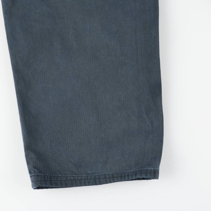 Ralph Lauren POLO by Ralph Lauren Men's Chino Pants, Size W39 cotton navy blue type Vintage Second Hand