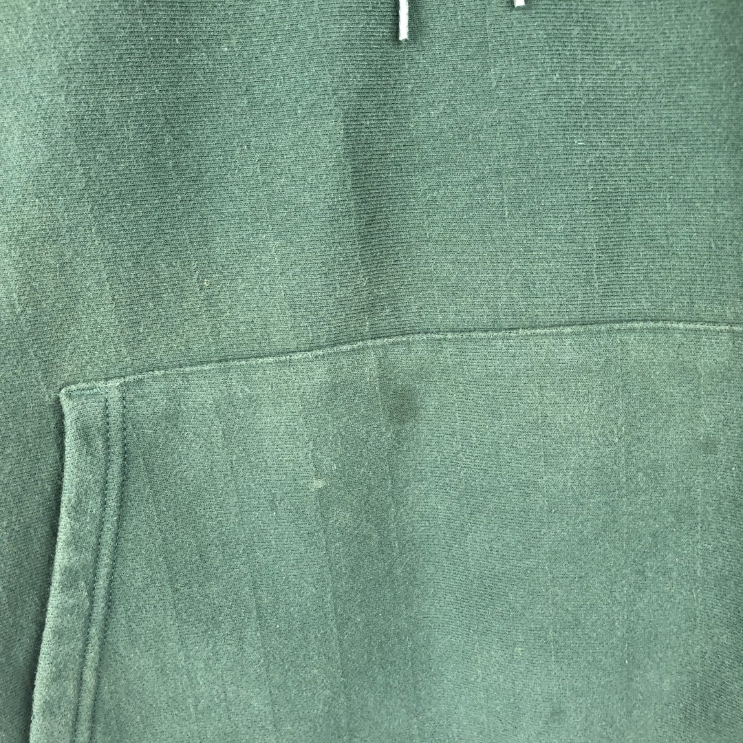 00'S Champion PREMIUM REVERSE WEAVE Premium Reverse Weave Sweat Pullover Hoodie Men's XL cotton Green type dark green Vintage Second Hand