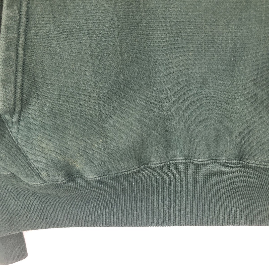 00'S Champion PREMIUM REVERSE WEAVE Premium Reverse Weave Sweat Pullover Hoodie Men's XL cotton Green type dark green Vintage Second Hand