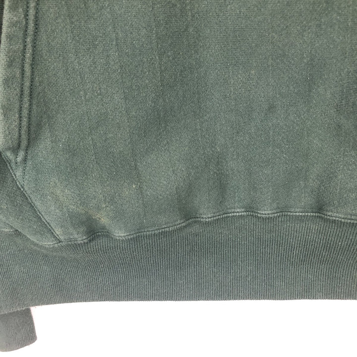 00'S Champion PREMIUM REVERSE WEAVE Premium Reverse Weave Sweat Pullover Hoodie Men's XL cotton Green type dark green Vintage Second Hand