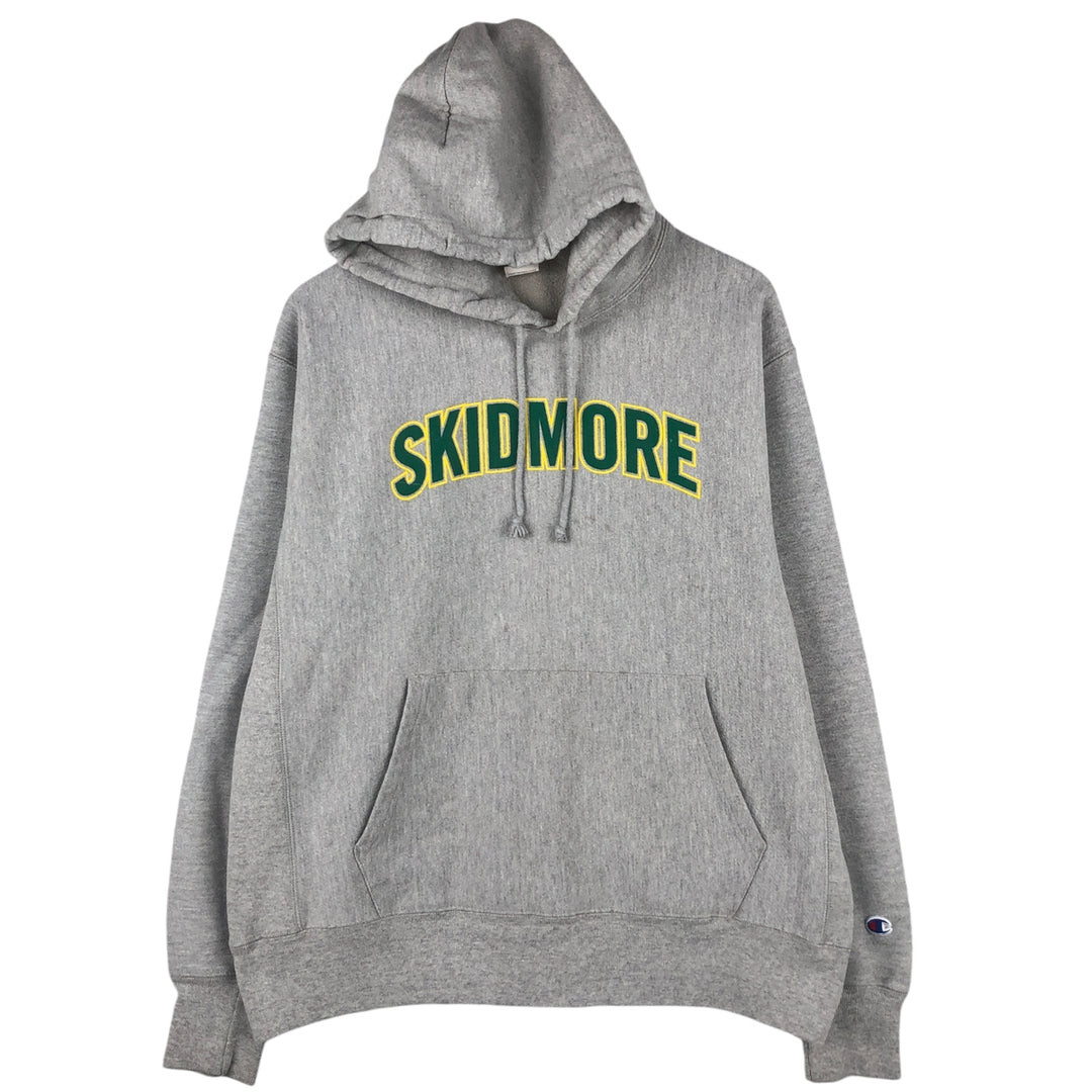 Champion REVERSE WEAVE Reverse Weave College Sweat Pullover Hoodie Men's L size cotton gray type Vintage Second Hand