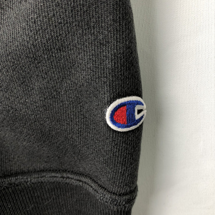 00'S Champion Premium Reverse Weave College Sweat Pullover Hoodie Men's XL unclear black type Vintage Second Hand