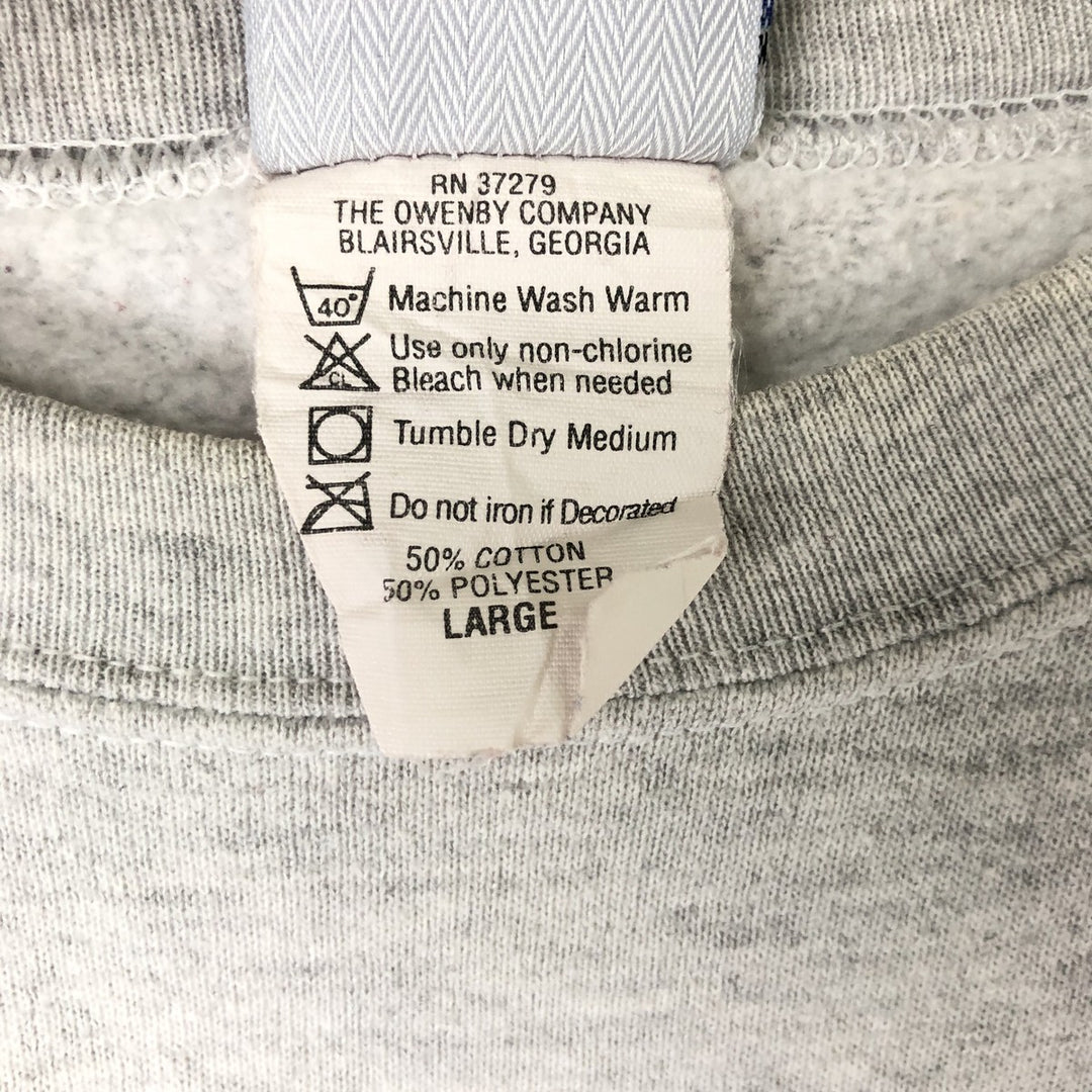 90'S Planet Hollywood Advertising Sweatshirt, Made in USA, Men's L, Vintage cotton pale white type Vintage Second Hand