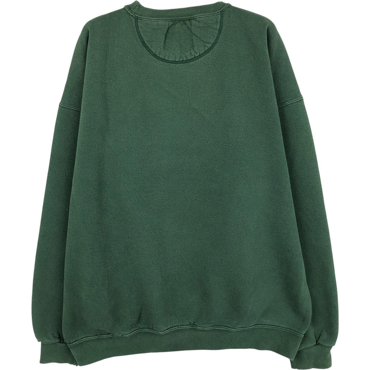 90'S HARD ROCK CAFE Advertising Sweatshirt, Men's XL Size, Vintage cotton Green type dark green Vintage Second Hand