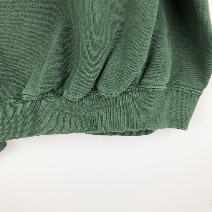 90'S HARD ROCK CAFE Advertising Sweatshirt, Men's XL Size, Vintage cotton Green type dark green Vintage Second Hand