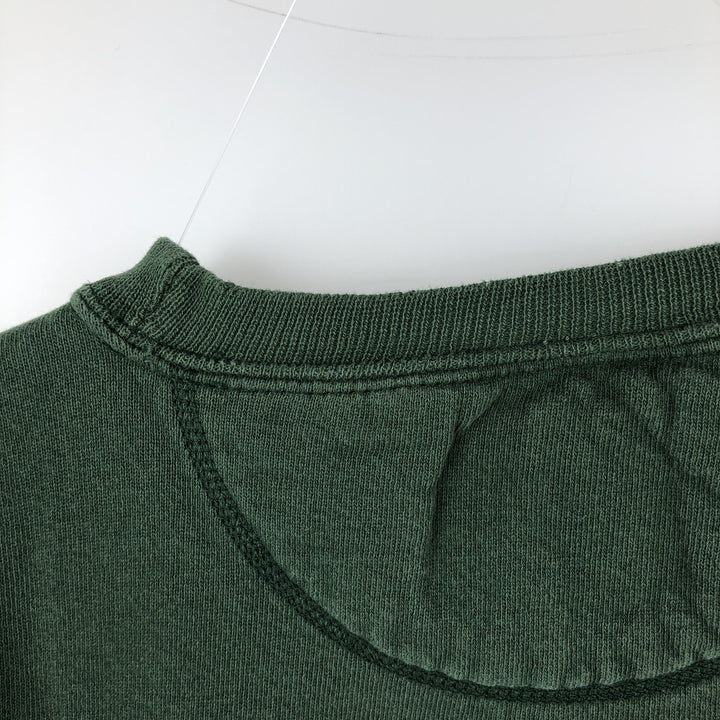 90'S HARD ROCK CAFE Advertising Sweatshirt, Men's XL Size, Vintage cotton Green type dark green Vintage Second Hand