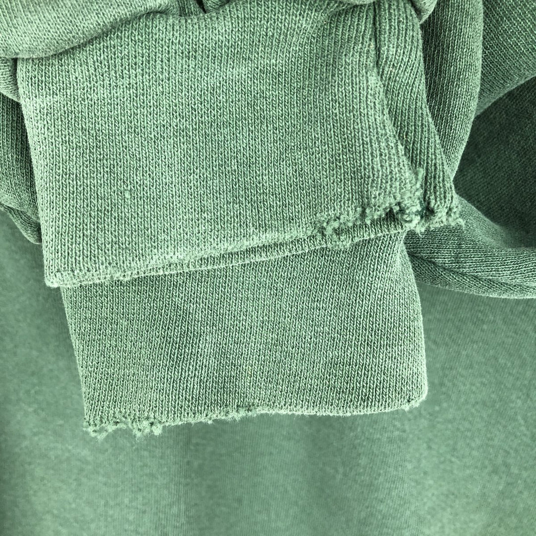 90'S HARD ROCK CAFE Advertising Sweatshirt, Men's XL Size, Vintage cotton Green type dark green Vintage Second Hand