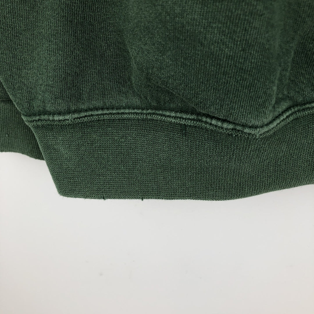 90'S HARD ROCK CAFE Advertising Sweatshirt, Men's XL Size, Vintage cotton Green type dark green Vintage Second Hand
