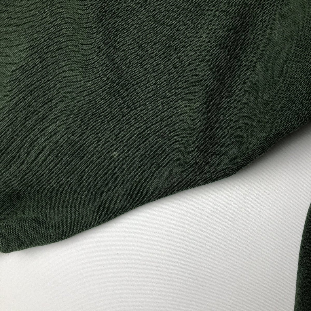 Harley-Davidson Advertising Sweatshirt, Made in USA, Men's Size L polyester green type Vintage Second Hand