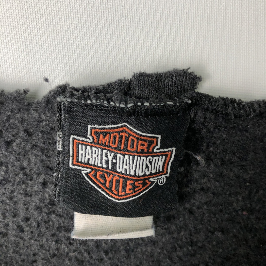 90'S Harley-Davidson Advertising Sweatshirt, Men's Size L cotton black type Vintage Second Hand
