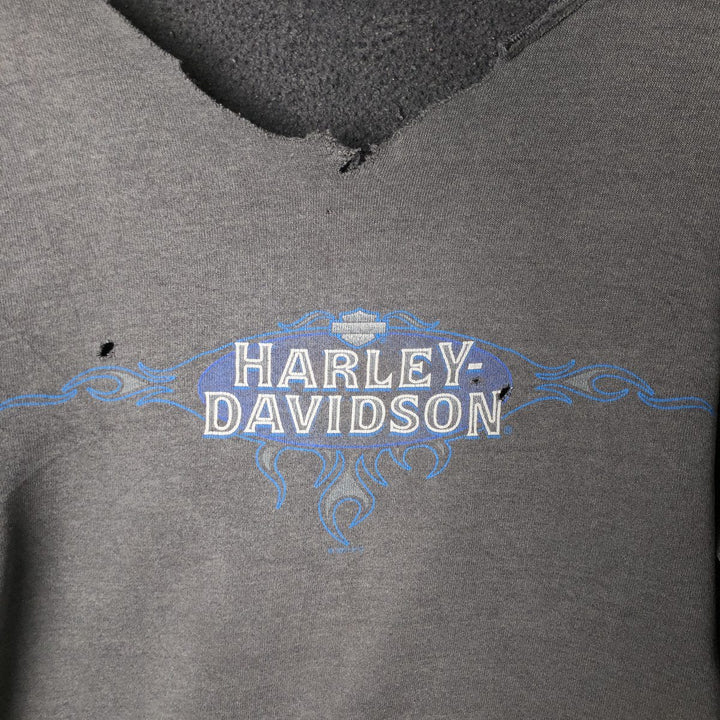 90'S Harley-Davidson Advertising Sweatshirt, Men's Size L cotton black type Vintage Second Hand