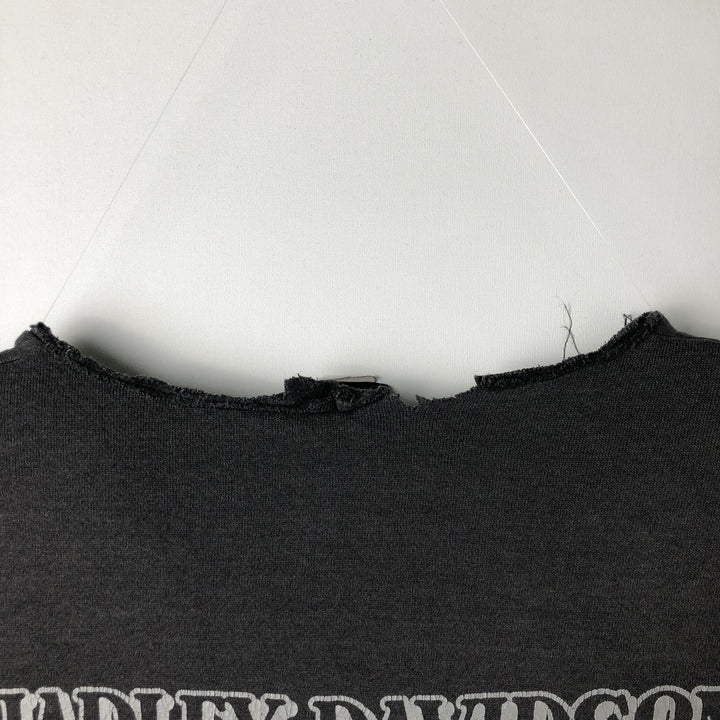 90'S Harley-Davidson Advertising Sweatshirt, Men's Size L cotton black type Vintage Second Hand