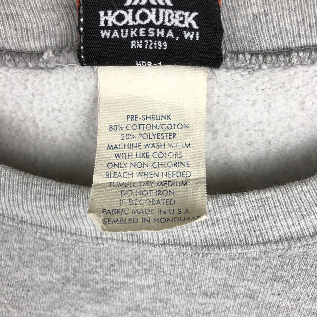 2000'S Harley-Davidson Advertising Sweatshirt, Made in USA, Men's Size XL cotton gray type Vintage Second Hand