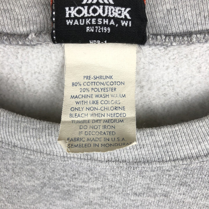 2000'S Harley-Davidson Advertising Sweatshirt, Made in USA, Men's Size XL cotton gray type Vintage Second Hand
