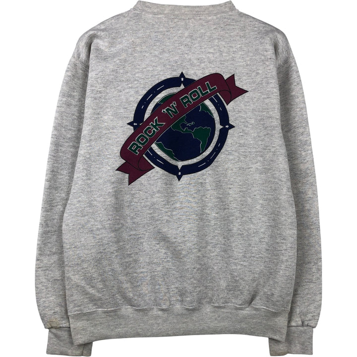 HARD ROCK CAFE Advertising Sweatshirt, Men's Size L polyester gray type Vintage Second Hand