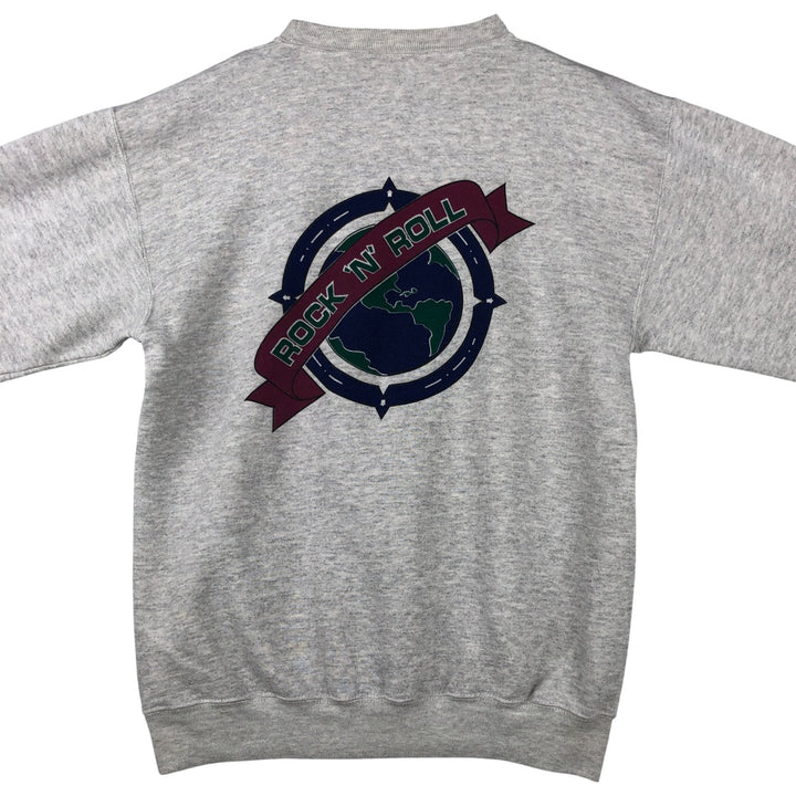HARD ROCK CAFE Advertising Sweatshirt, Men's Size L polyester gray type Vintage Second Hand