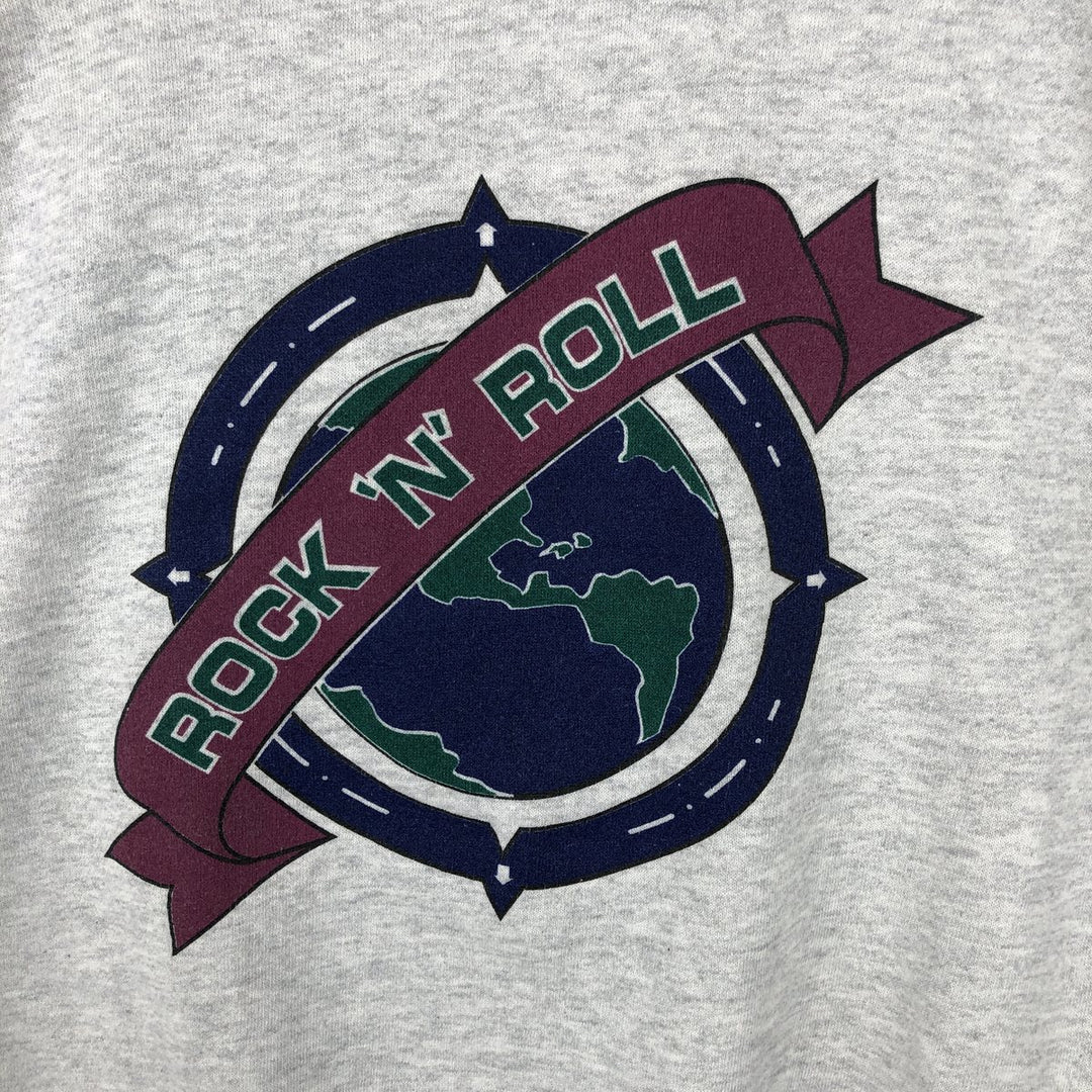 HARD ROCK CAFE Advertising Sweatshirt, Men's Size L polyester gray type Vintage Second Hand