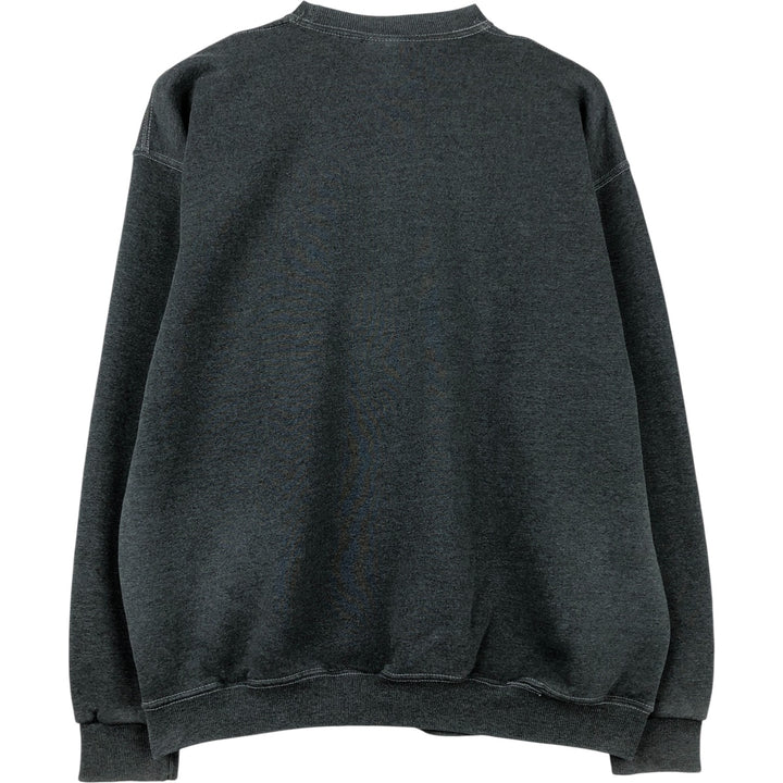 90'S SANTEE Hard Rock Cafe Heavy Weight Advertising Sweatshirt, Made in USA, Men's Size XL polyester gray type Vintage Second Hand