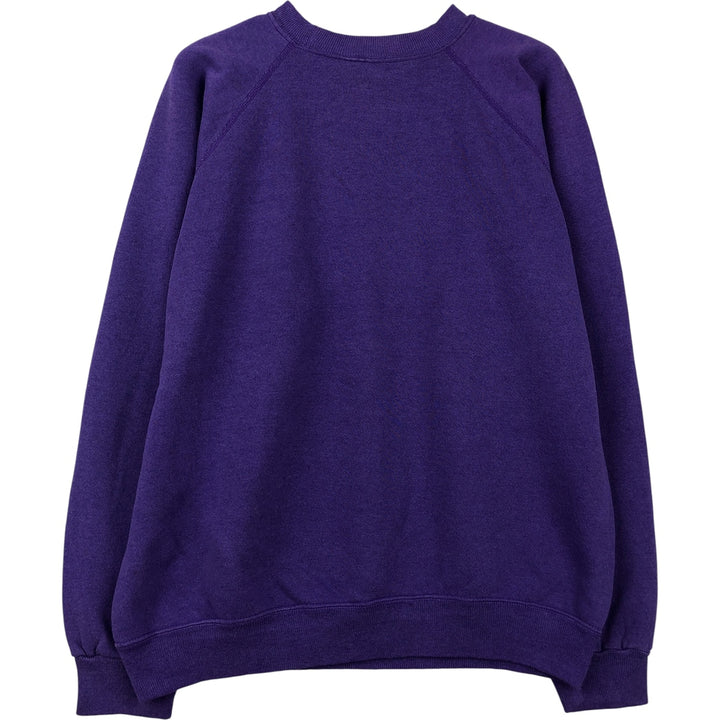 1980'S Hanes Blue Tag Hard Rock Cafe Advertising Sweatshirt, Made in USA, Men's Size L cotton purple type Vintage Second Hand