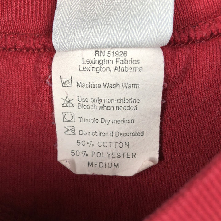 90'S Planet Hollywood Advertising Sweatshirt, Made in USA, Men's M, Vintage cotton red type Vintage Second Hand