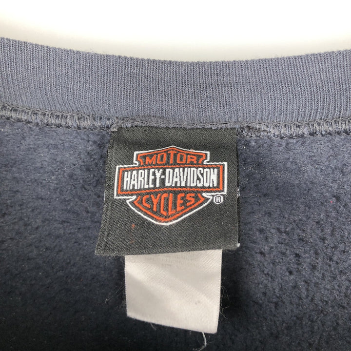 2000'S Harley-Davidson Advertising Sweatshirt, Men's XL cotton gray type Vintage Second Hand