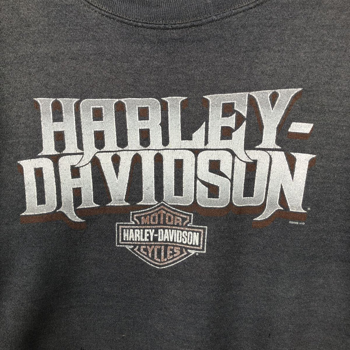 2000'S Harley-Davidson Advertising Sweatshirt, Men's XL cotton gray type Vintage Second Hand
