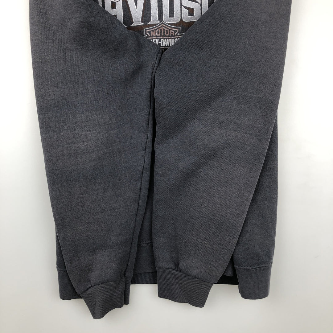 2000'S Harley-Davidson Advertising Sweatshirt, Men's XL cotton gray type Vintage Second Hand