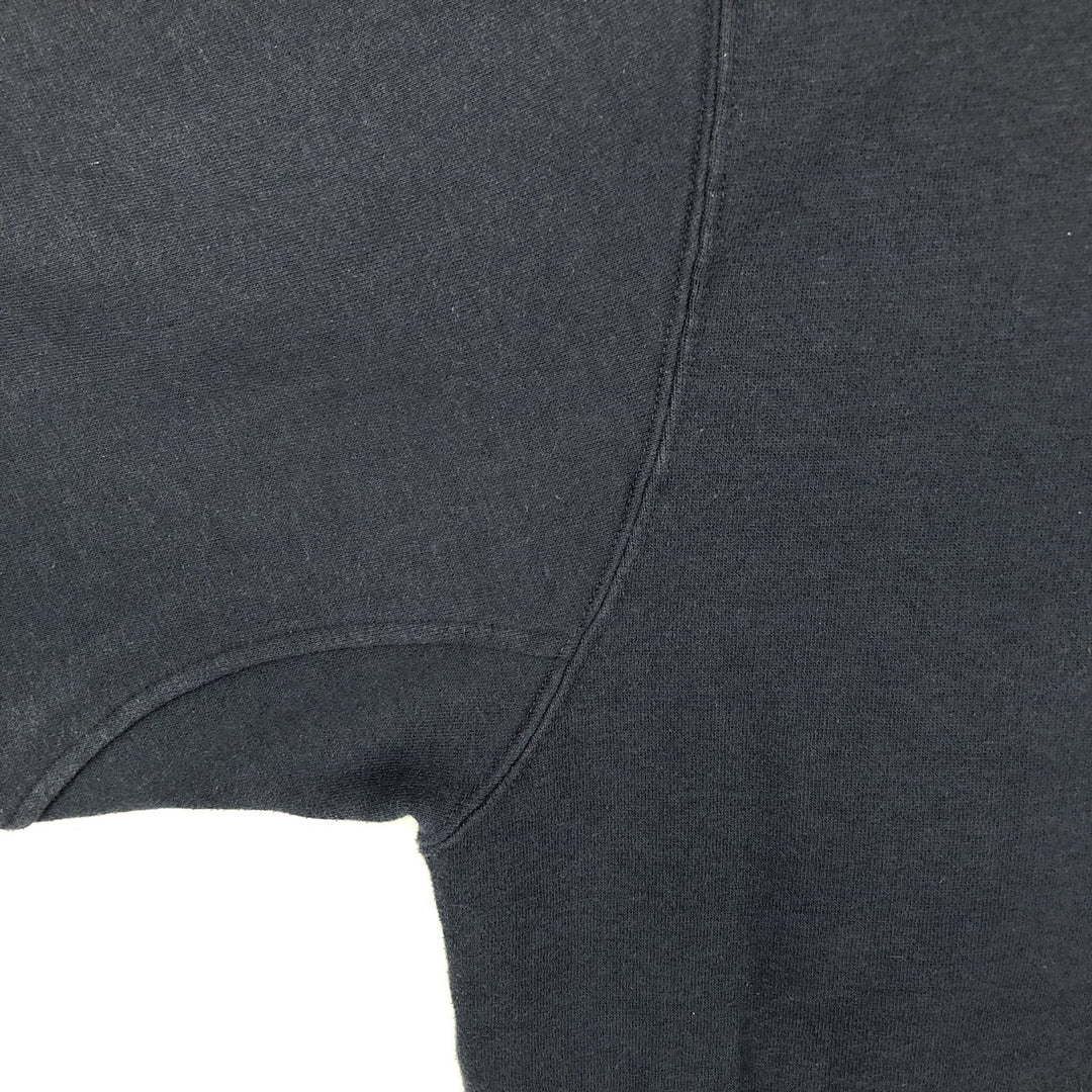 Big size Harley-Davidson Advertising sweatshirt, men's XXXL equivalent cotton navy blue type Vintage Second Hand