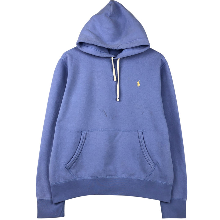 Ralph Lauren POLO RALPH LAUREN sweatshirt pullover hoodie, women's size M cotton Purple type blue-purple Vintage Second Hand