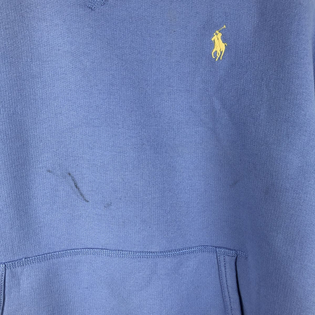 Ralph Lauren POLO RALPH LAUREN sweatshirt pullover hoodie, women's size M cotton Purple type blue-purple Vintage Second Hand