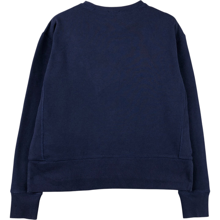 Ralph Lauren POLO RALPH LAUREN One-Point Logo Sweatshirt, Men's Size XS cotton navy blue type Vintage Second Hand