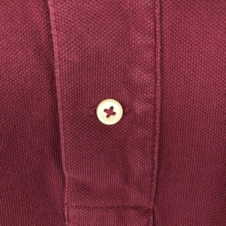 Ralph Lauren POLO RALPH LAUREN CUSTOM SLIM FIT short-sleeved polo shirt, women's size S cotton Purple type red-purple Vintage Second Hand