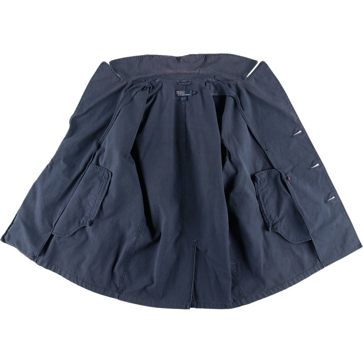 Ralph Lauren POLO by Ralph Lauren peacoat, men's size M cotton navy blue type Vintage Second Hand