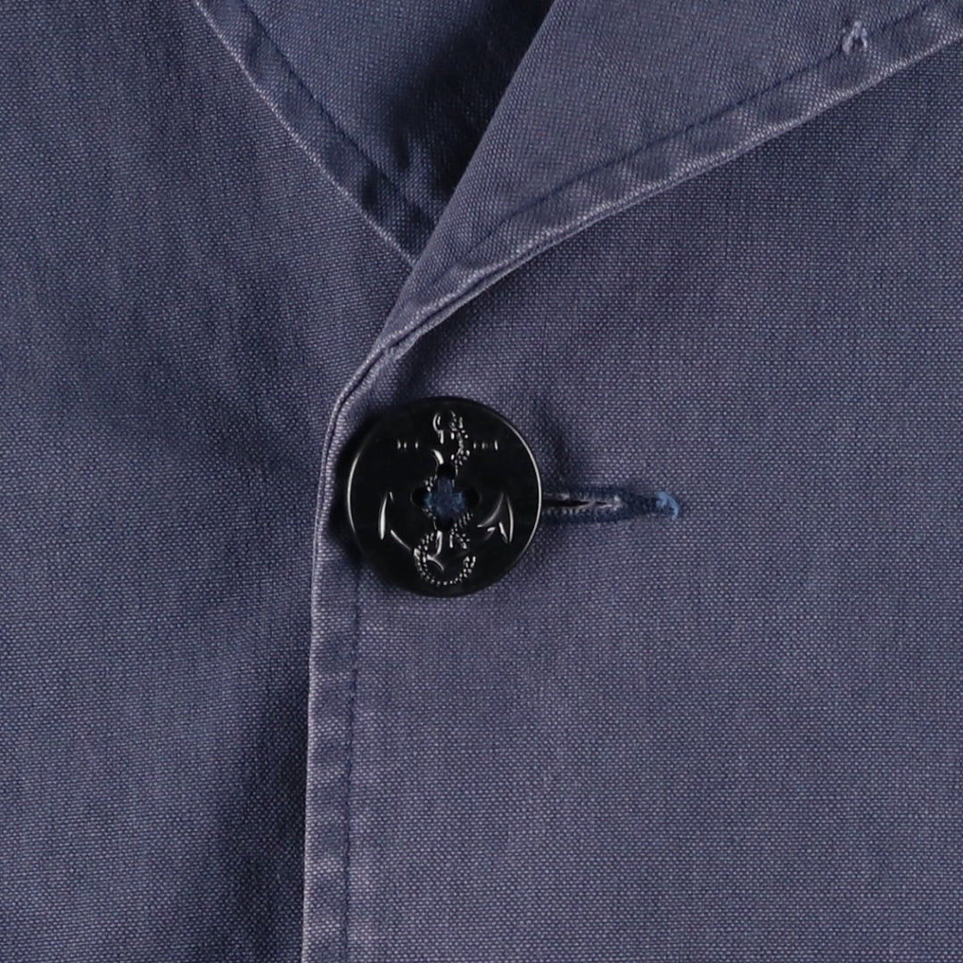 Ralph Lauren POLO by Ralph Lauren peacoat, men's size M cotton navy blue type Vintage Second Hand