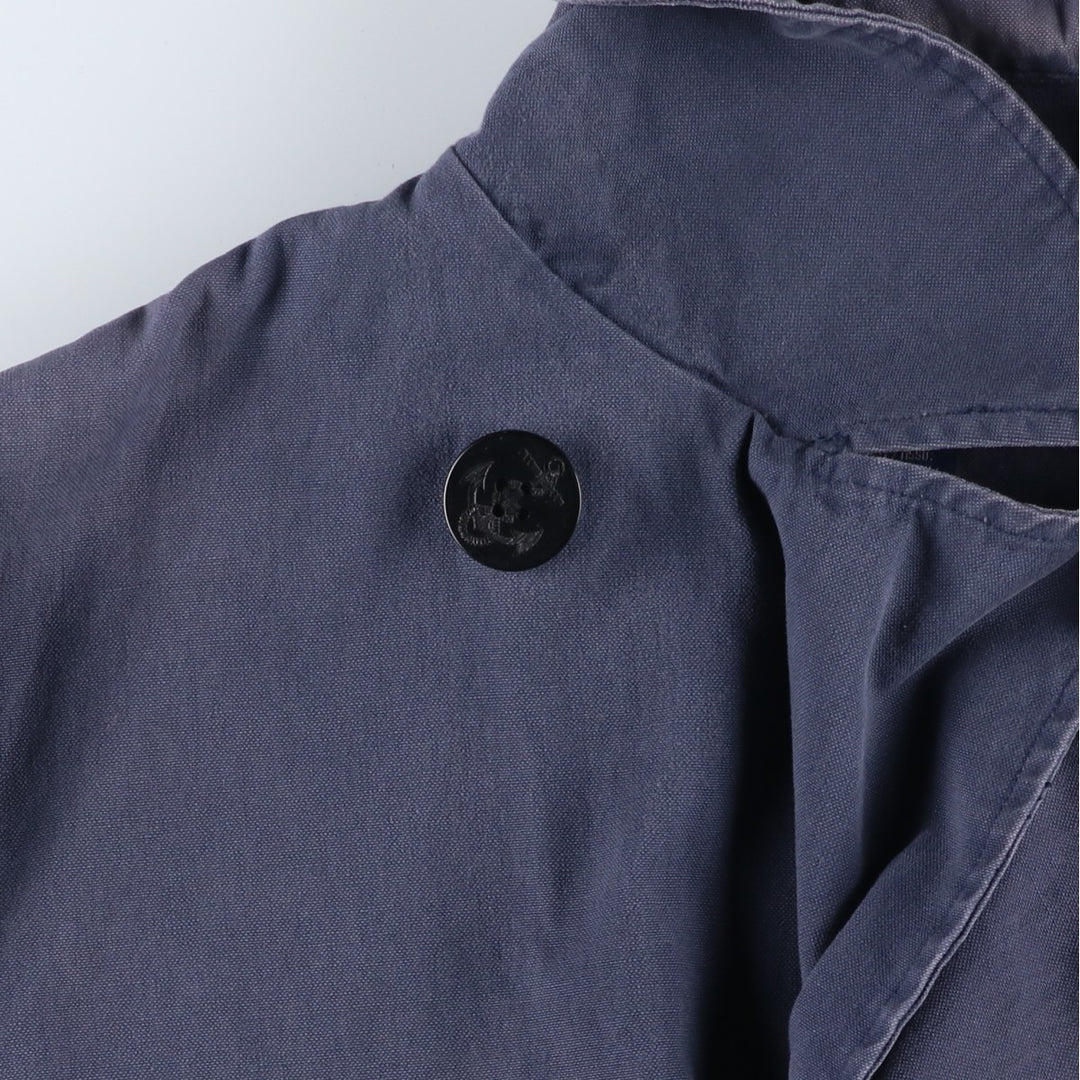 Ralph Lauren POLO by Ralph Lauren peacoat, men's size M cotton navy blue type Vintage Second Hand