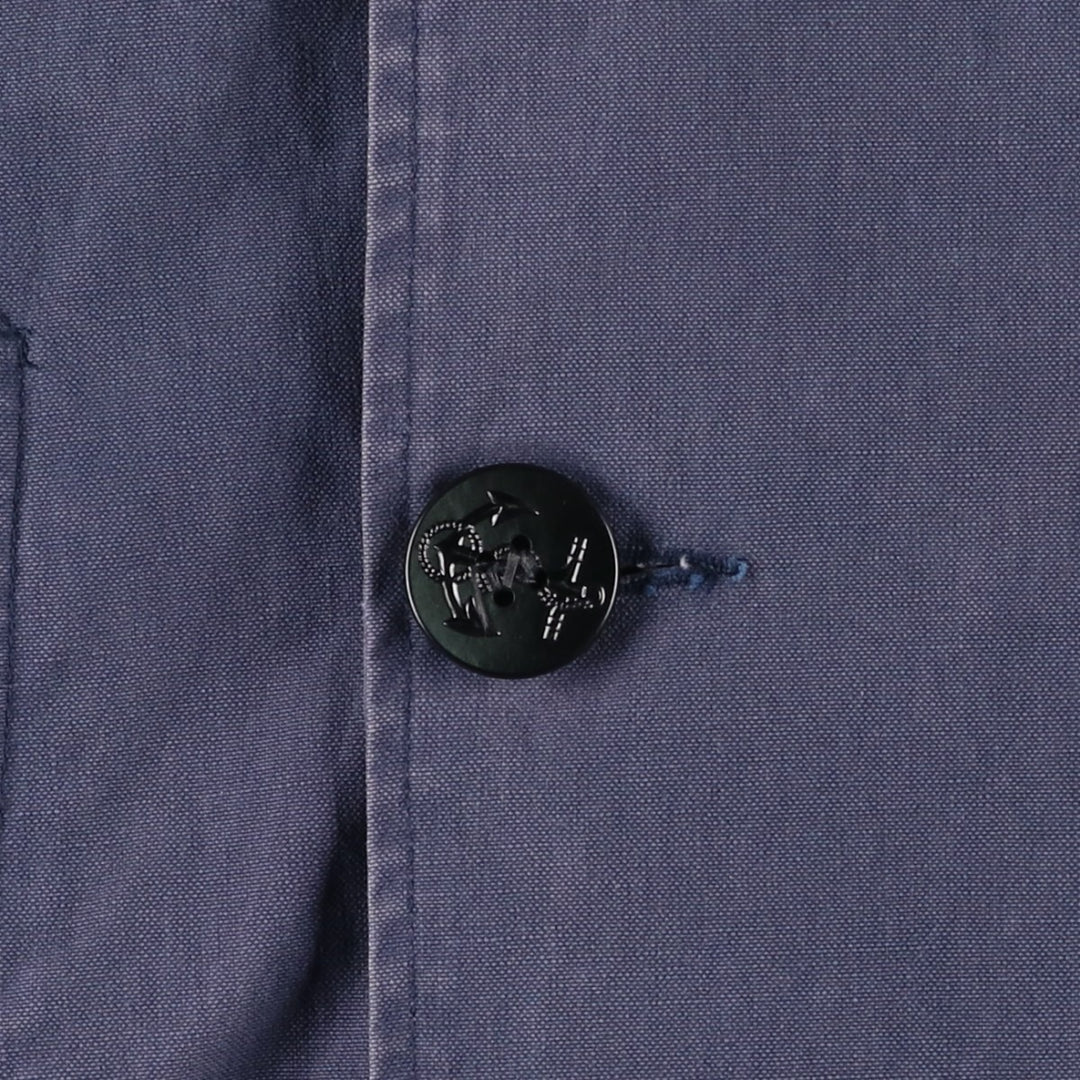Ralph Lauren POLO by Ralph Lauren peacoat, men's size M cotton navy blue type Vintage Second Hand