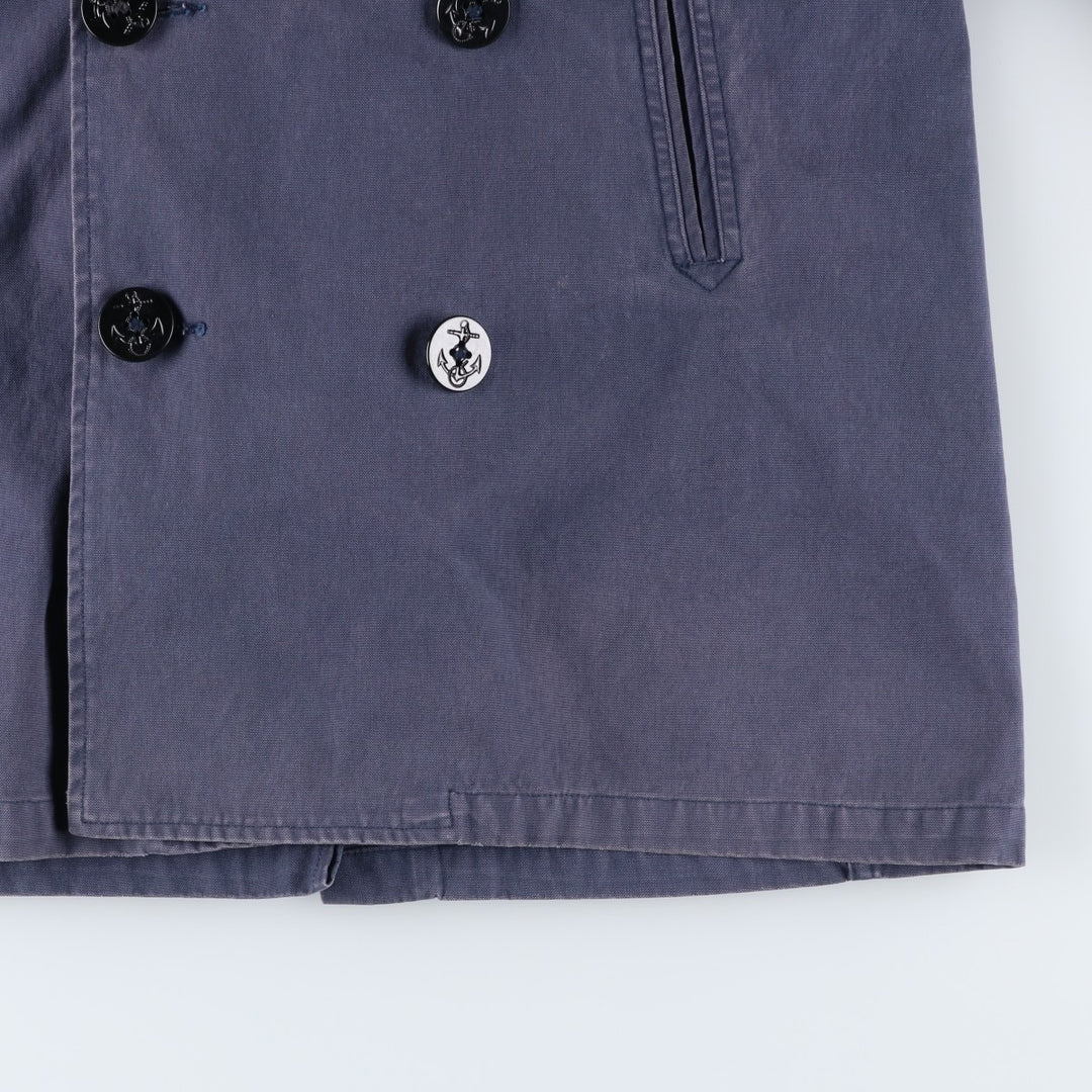 Ralph Lauren POLO by Ralph Lauren peacoat, men's size M cotton navy blue type Vintage Second Hand
