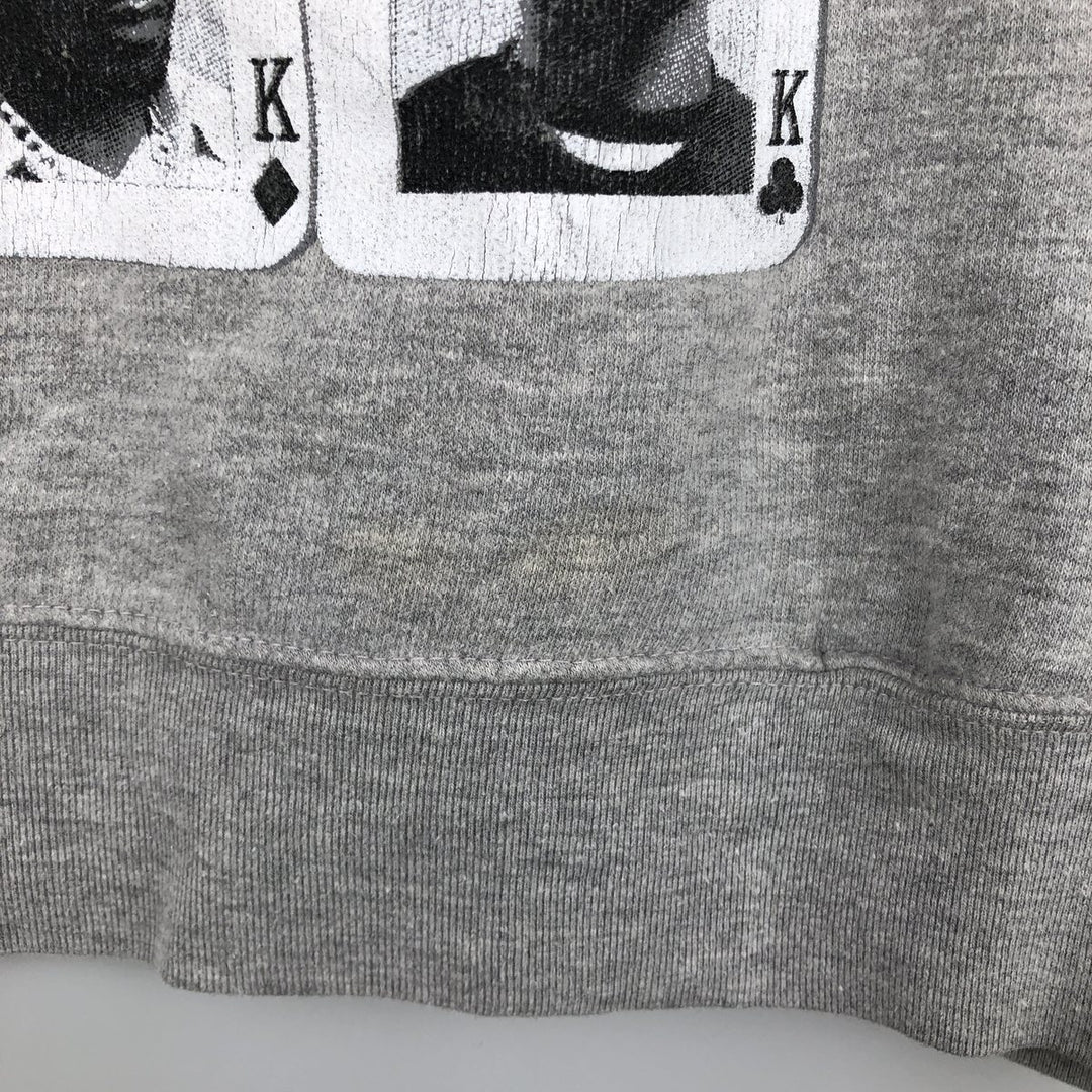 NY KINGS New York Kings Wrap Sweatshirt Pullover Hoodie, Women's Size M unclear gray type Vintage Second Hand