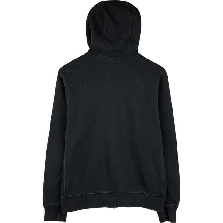 Nike Sweat Full Zip Hoodie, Men's Size S cotton black type Vintage Second Hand