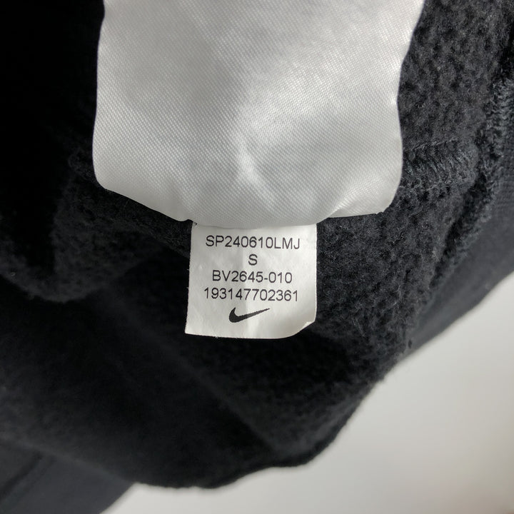 Nike Sweat Full Zip Hoodie, Men's Size S cotton black type Vintage Second Hand