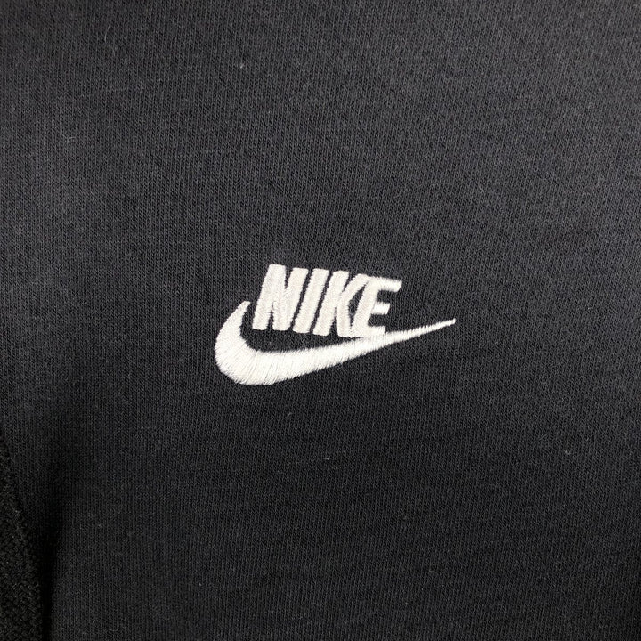 Nike Sweat Full Zip Hoodie, Men's Size S cotton black type Vintage Second Hand