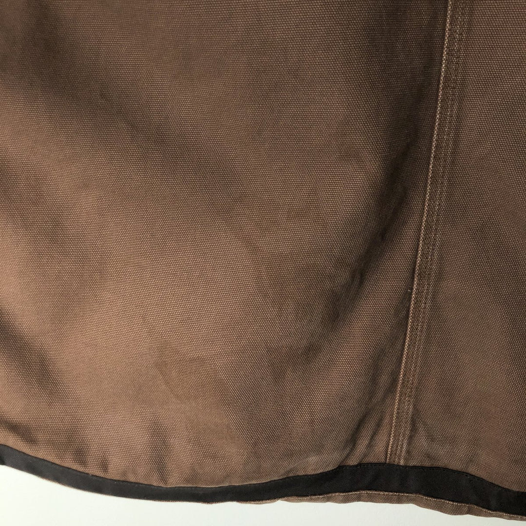 Dickies Duck Vest, Men's Size L cotton brown type Vintage Second Hand