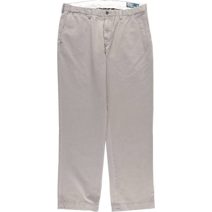 Ralph Lauren POLO by Ralph Lauren Classic Fit Chino Pants, Men's, Size W35 cotton gray type Vintage Second Hand