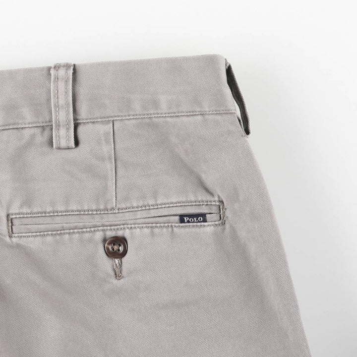 Ralph Lauren POLO by Ralph Lauren Classic Fit Chino Pants, Men's, Size W35 cotton gray type Vintage Second Hand