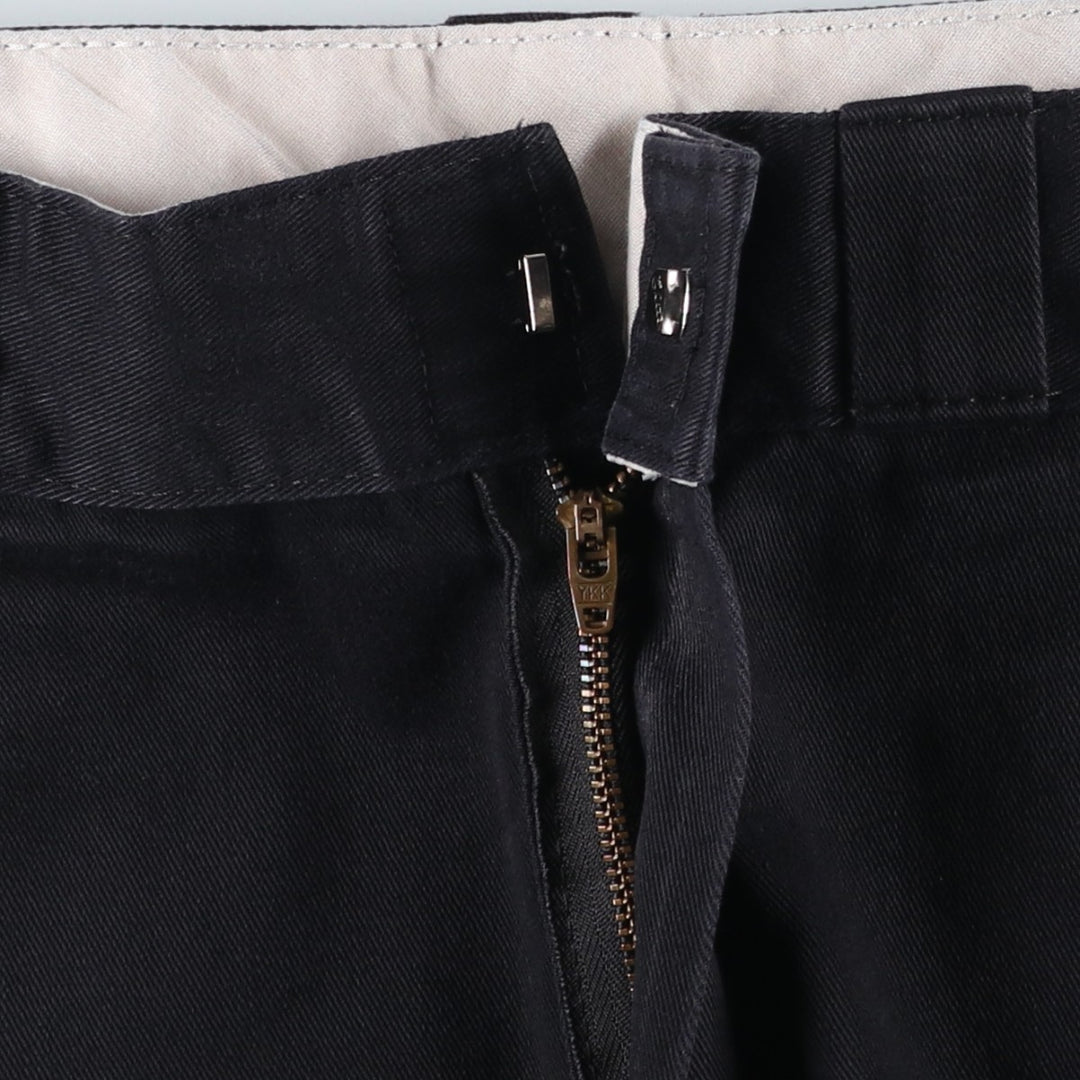 Dickies Work Pants Men's W33 polyester black type Vintage Second Hand