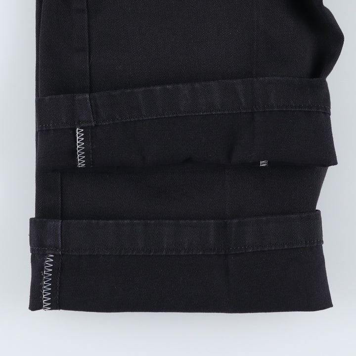 Dickies Work Pants Men's W33 polyester black type Vintage Second Hand