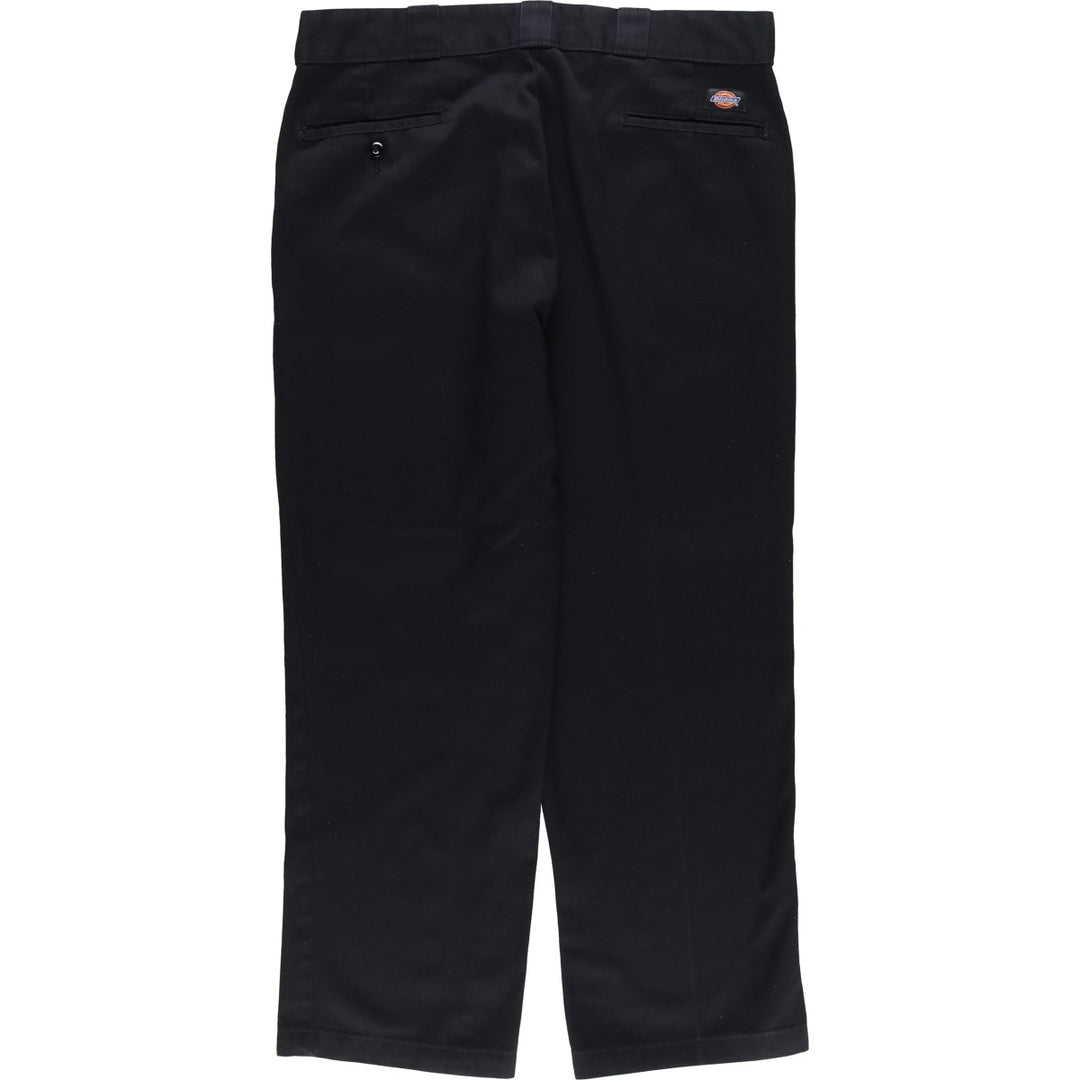 Dickies 874 Original Fit Work Pants for Men, W37 polyester black type Vintage Second Hand