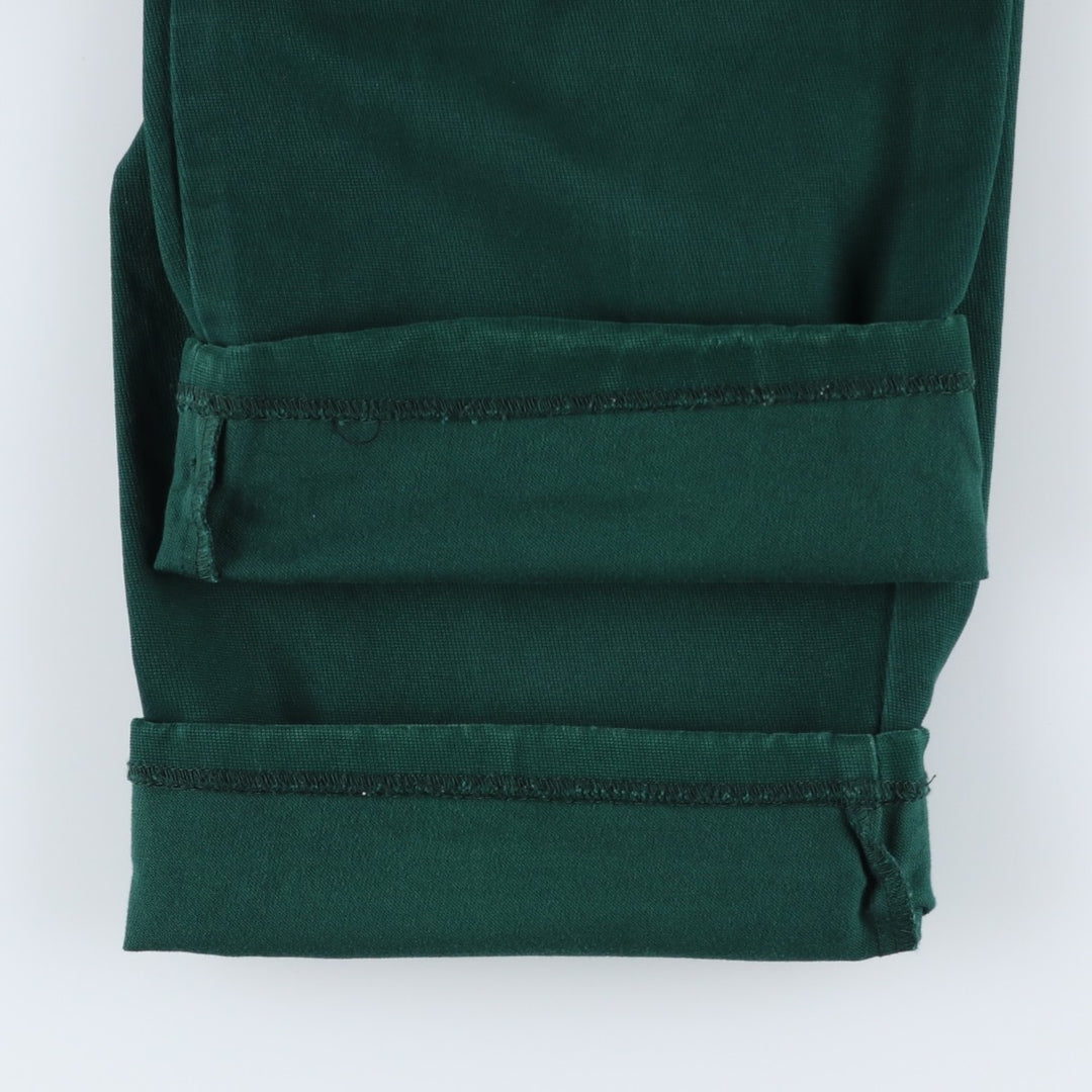 Ralph Lauren POLO by Ralph Lauren Two-pleat Chino Pants for Men, W35 cotton Green type dark green Vintage Second Hand